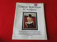 Load image into Gallery viewer, Vintage Nude Erotic Sexy Adult Magazine BDSM Cheryl Rothman In Bondage        CL
