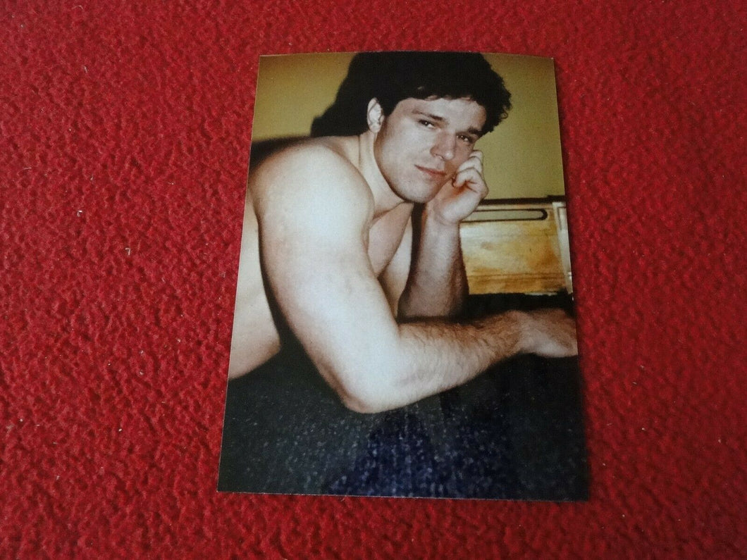 Vintage 18 Year Old + Gay Interest Chippendale Hot Semi Nude Male Photo  A33