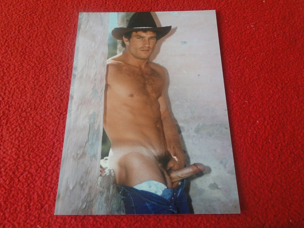 Vintage 18 Y.O. + Gay Interest Chippendale Fox Muscle Nude Hung Male Photo  D16f