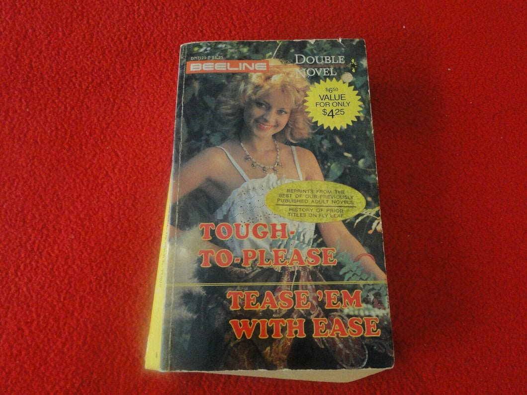 Vintage Sexy Erotic Adult Paperback Book/ Novel Beeline Tough To Please        J