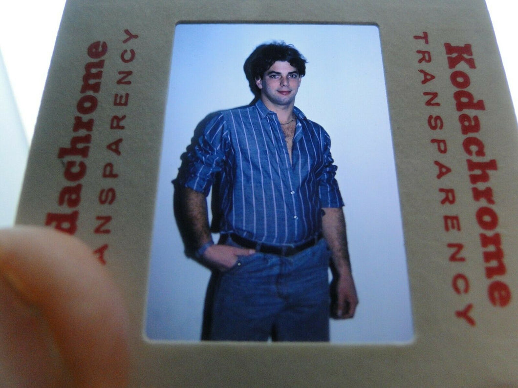VINTAGE 35MM SLIDE MALE GAY INTEREST BEEFCAKE MUSCLE SEMI NUDE HOT BUFF CH11
