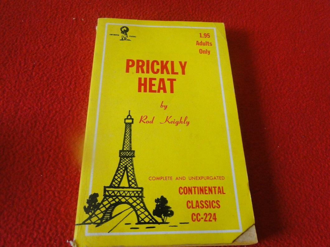 Vintage Sexy Erotic Adult Paperback Book/ Novel Prickly Heat         T
