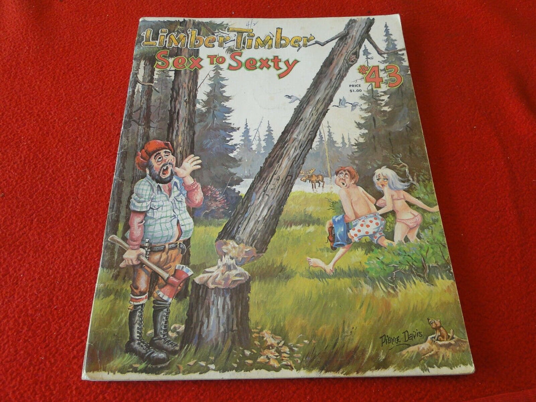 Vintage 18 Y.O. + Erotic Sexy Men's Adult Magazine Sex to Sexty 43 1972      G54