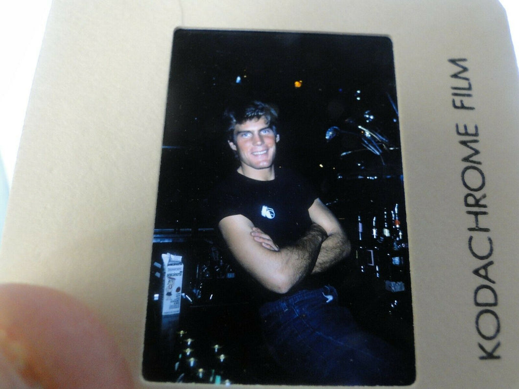 VINTAGE 35MM SLIDE MALE GAY INTEREST BEEFCAKE MUSCLE SEMI NUDE HOT BUFF CB14