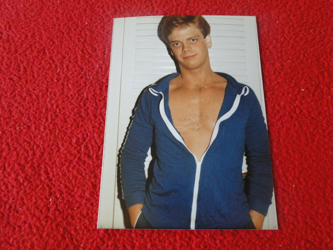 Vintage 18 Year Old + Gay Interest Chippendale Nude Hot Semi Nude Male Photo A31