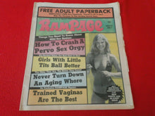 Load image into Gallery viewer, Vintage Classic Adult XXX Porn Newspaper/Magazine Rampage March 1977
