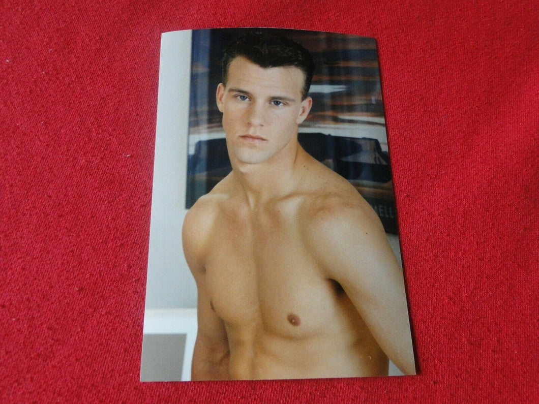 Vintage 18 Year Old + Gay Interest Chippendale Nude Hot Semi Nude Male Photo  D#
