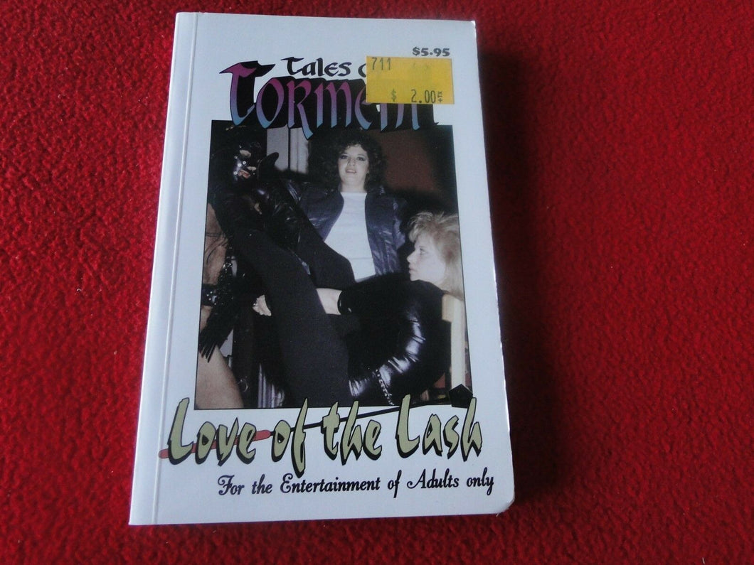 Vintage Sexy Erotic Adult Paperback Book BDSM Love of the Lash                 A