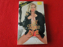 Load image into Gallery viewer, Vintage Sexy Erotic Adult Paperback Book/ Novel A Taste Of It                  B
