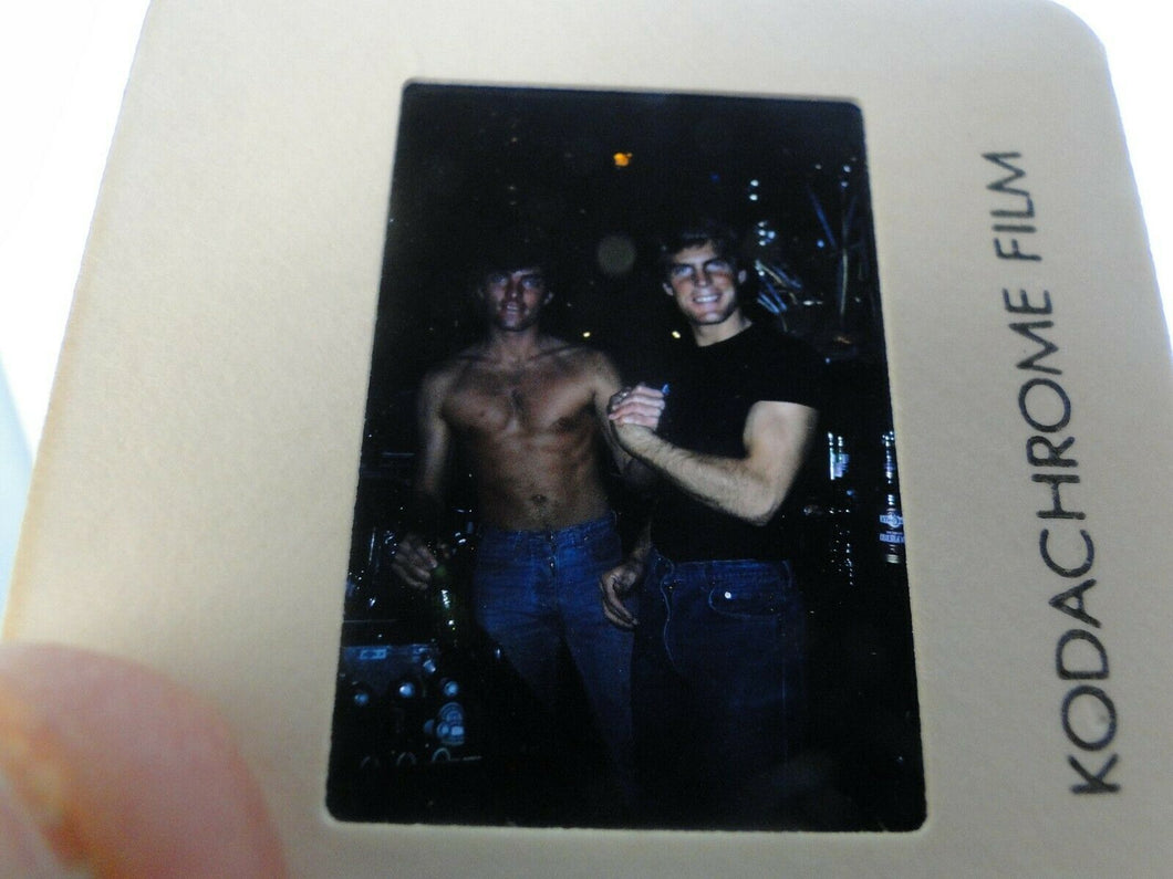 VINTAGE 35MM SLIDE MALE GAY INTEREST BEEFCAKE MUSCLE SEMI NUDE HOT BUFF CA7