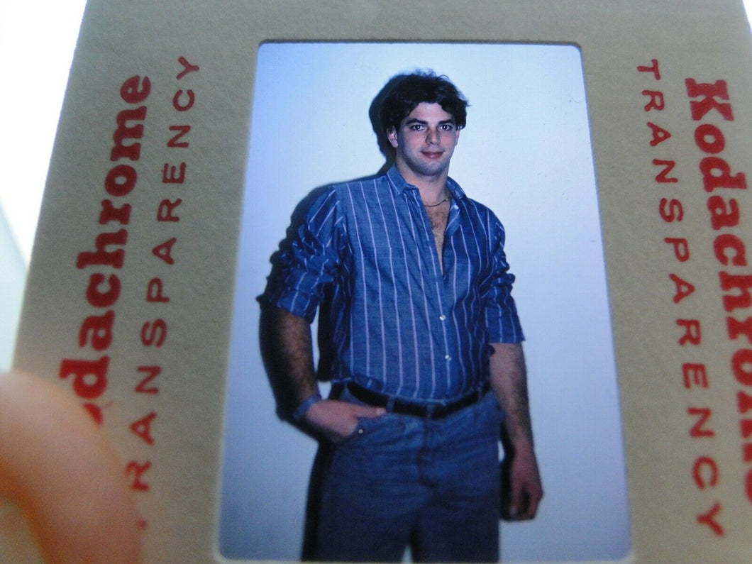 VINTAGE 35MM SLIDE MALE GAY INTEREST BEEFCAKE MUSCLE SEMI NUDE HOT BUFF CG9