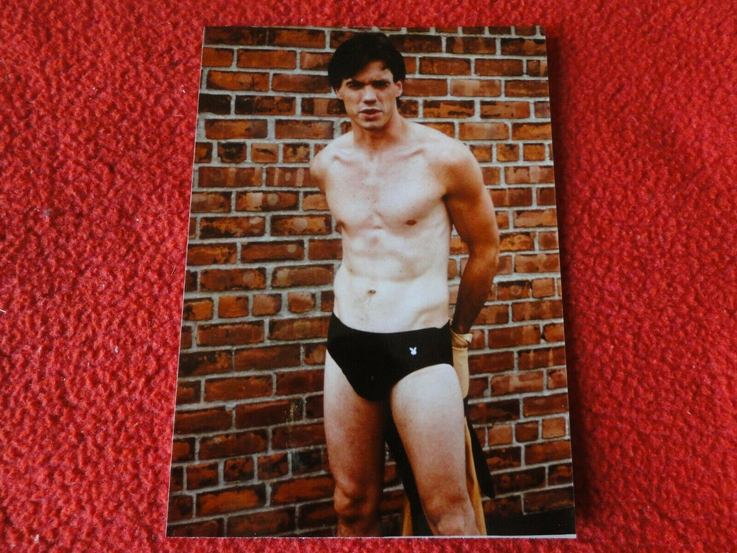 Vintage 18 Year Old + Gay Interest Chippendale Muscle Semi Nude Male Photo   B88