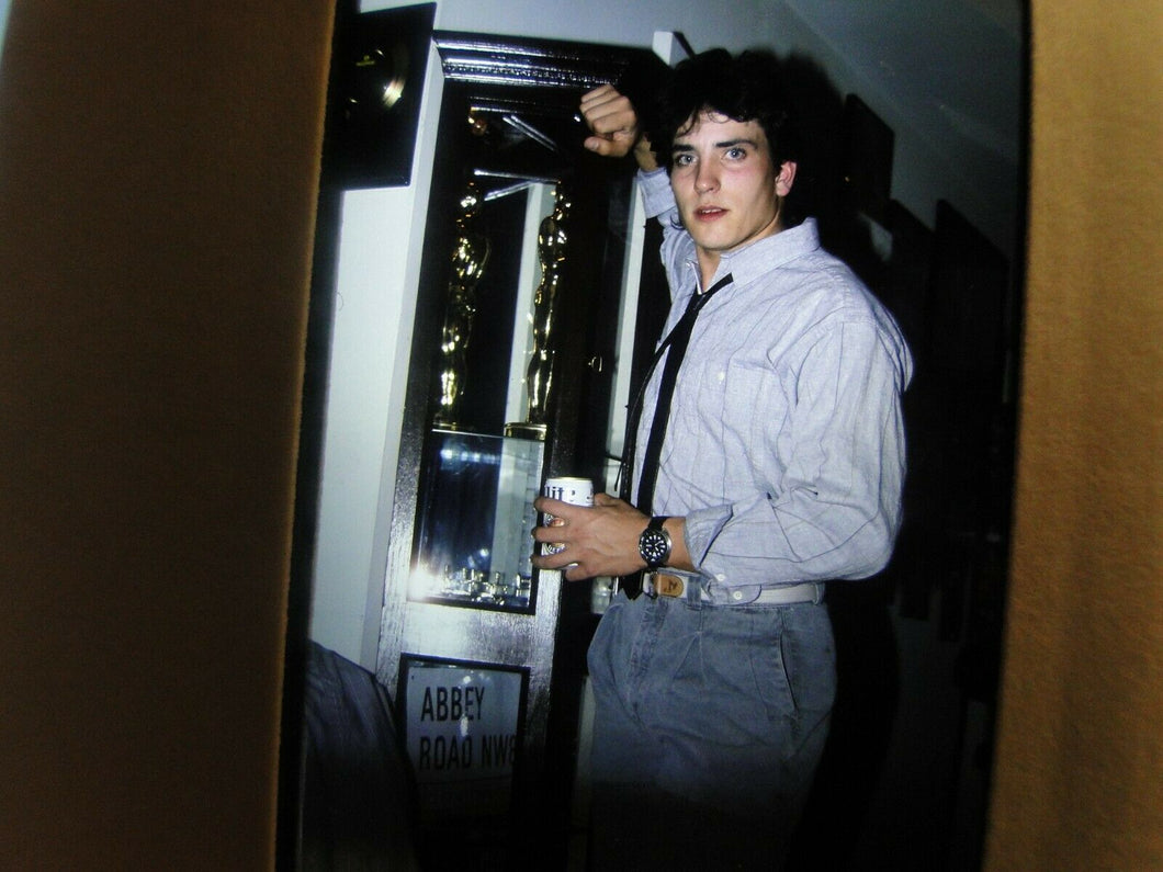 VINTAGE 35MM SLIDE MALE GAY INTEREST BEEFCAKE MUSCLE SEMI NUDE HOT BUFF FR