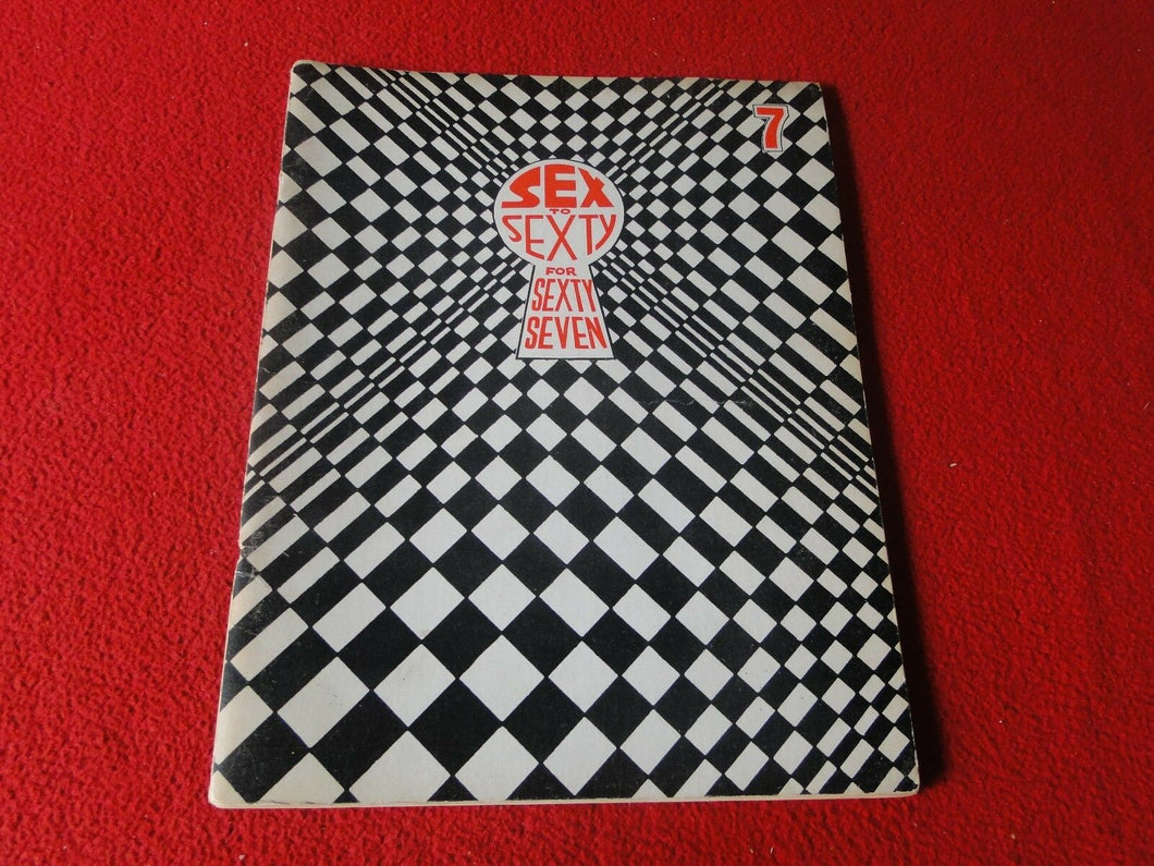 Vintage Nude Erotic Sexy Adult Men's Magazine Comic Sex to Sexty #7          GB