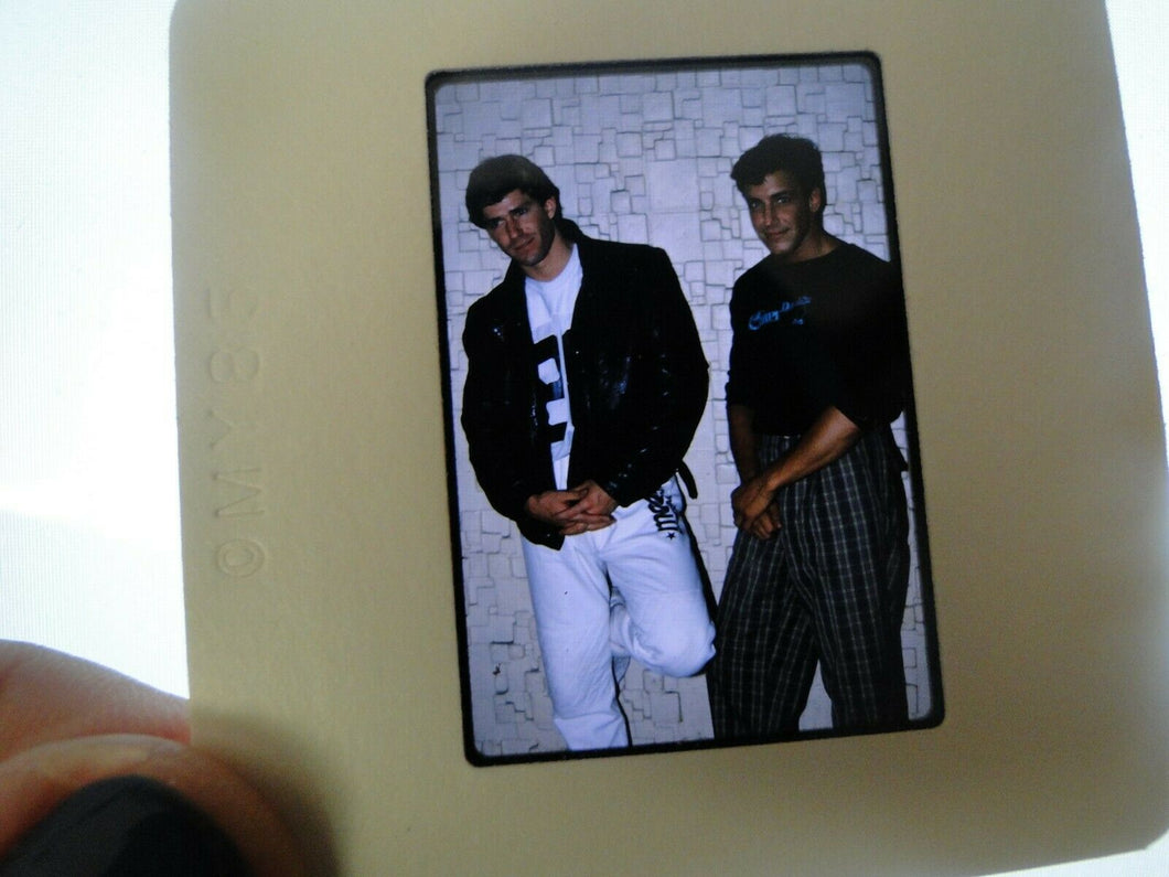 VINTAGE 35MM SLIDE MALE GAY INTEREST BEEFCAKE MUSCLE SEMI NUDE HOT BUFF G8