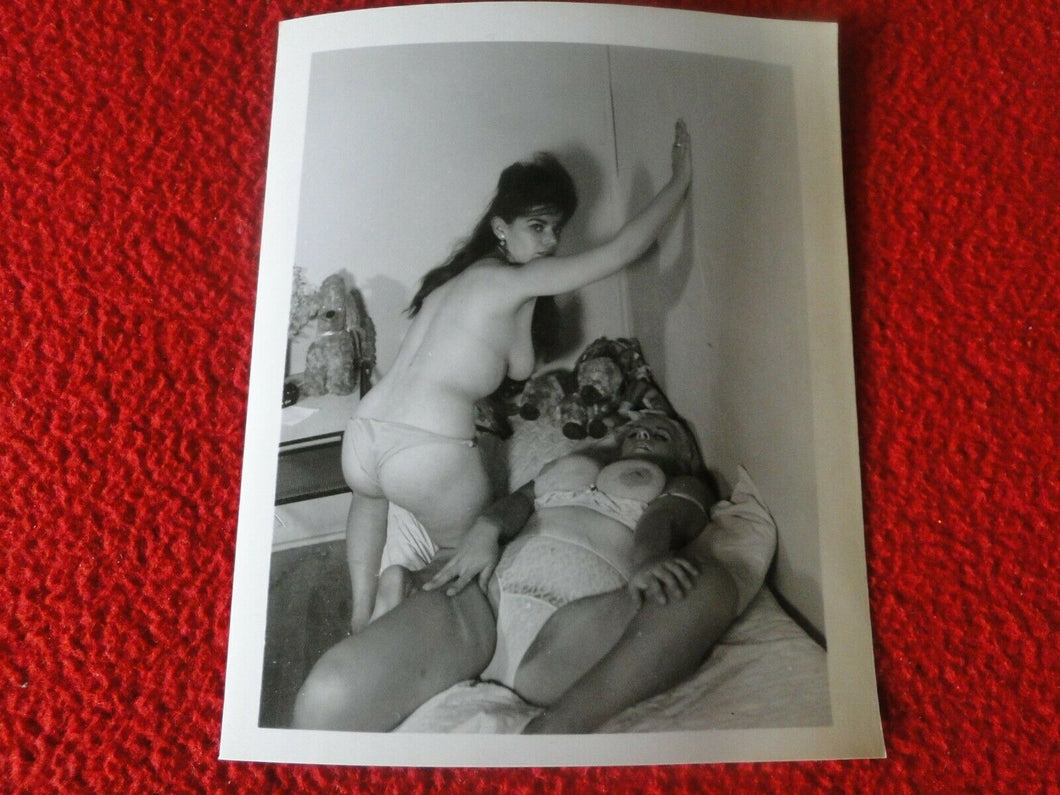 Vintage Nude Woman Erotic Adult Pinup Silver Gelatin Photo         A76