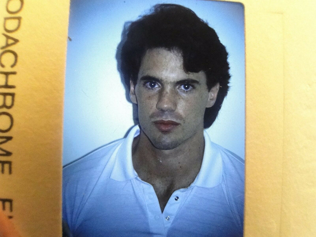 VINTAGE 35MM SLIDE MALE GAY INTEREST BEEFCAKE MUSCLE SEMI NUDE HOT BUFF EZ3