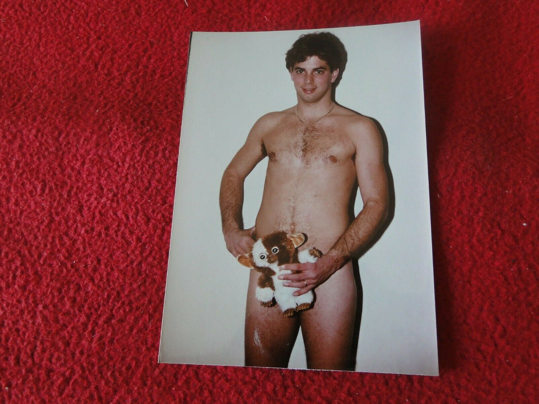 Vintage 18 Year Old + Gay Interest Hot Erotic Sexy Semi Nude Male Photo     B929