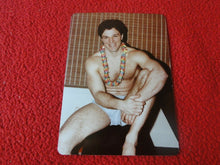 Load image into Gallery viewer, Vintage 18 Year Old + Gay Interest Chippendale Hot Semi Nude Male Photo  A33
