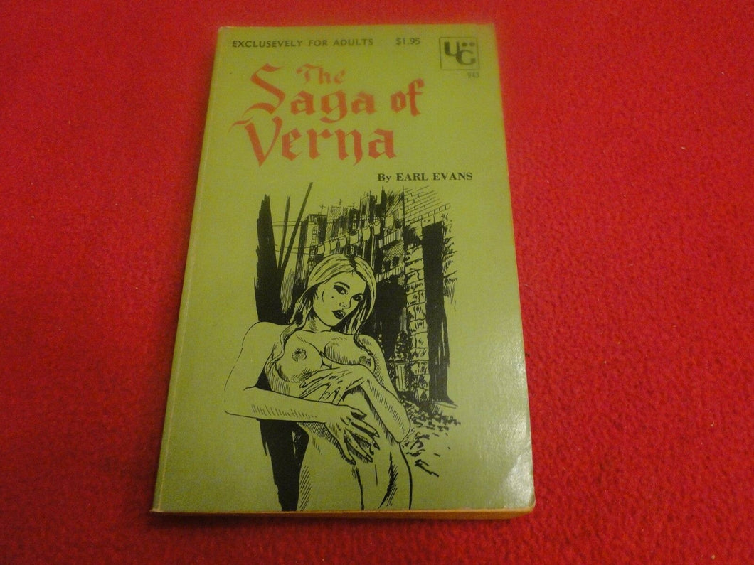 Vintage Sexy Erotic Adult Paperback Book The Saga Of Verna 3