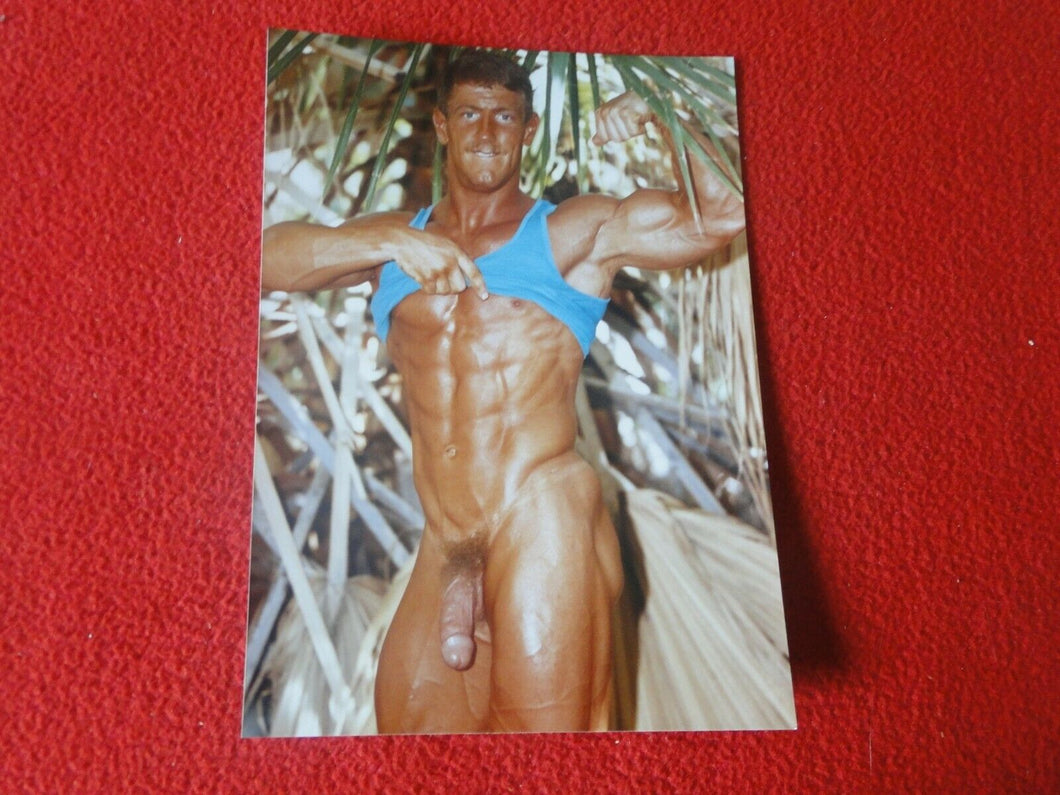 Vintage 18 Y.O. + Gay Interest Colt/Fox/Chippendale Nude Hot Male Photo     D28f