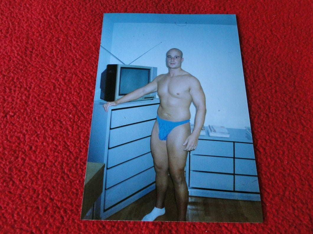 Vintage 18 Year Old + Gay Interest Chippendale Nude Hot Semi Nude Male Photo D44