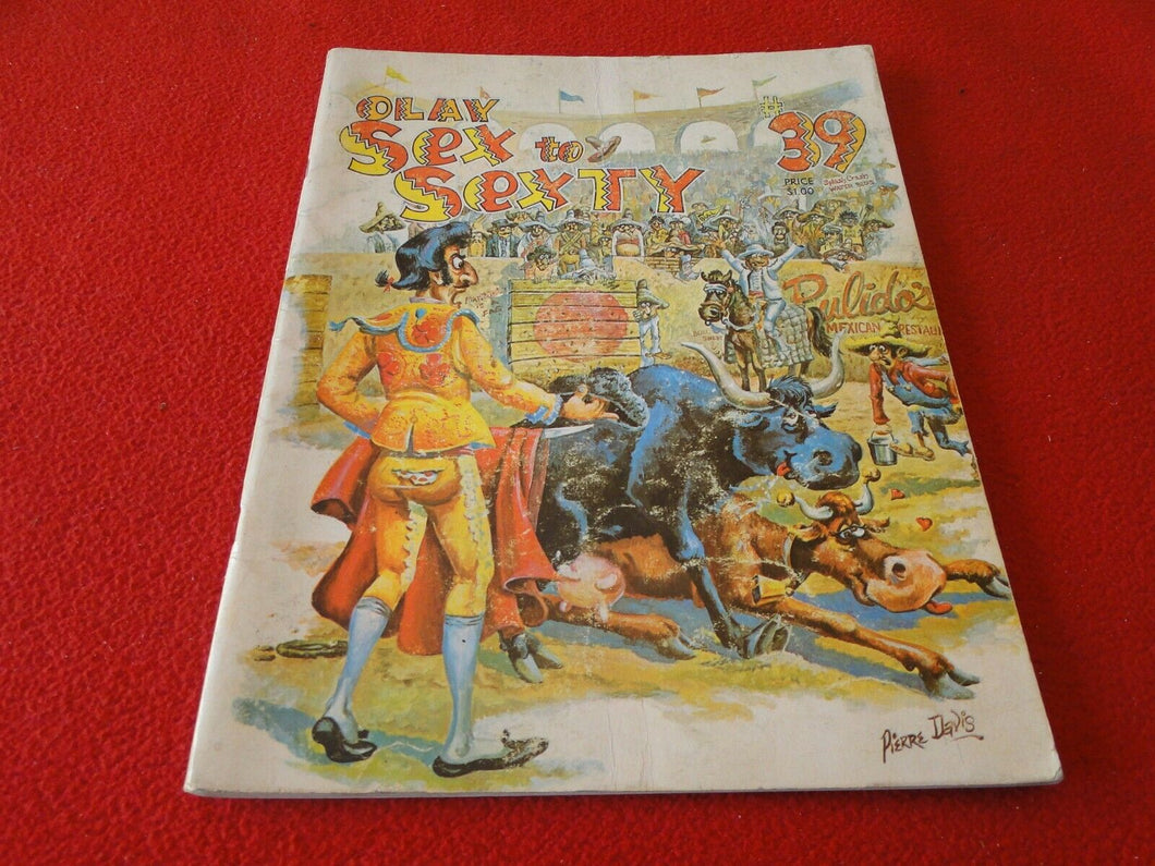 Vintage 18 Y.O. + Erotic Sexy Men's Adult Magazine Sex to Sexty 39 1971      G54