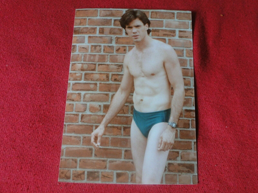 Vintage 18 Year Old + Gay Interest Chippendale Nude Hot Semi Nude Male Photo A74