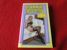 Load image into Gallery viewer, Vintage Sexy Erotic Adult Paperback Book/ Novel NOS Connie The Sex Kitten      Z
