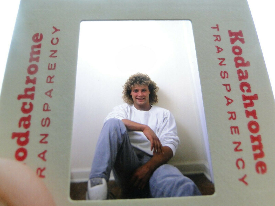 VINTAGE 35MM SLIDE MALE GAY INTEREST BEEFCAKE MUSCLE SEMI NUDE HOT BUFF   G1Z
