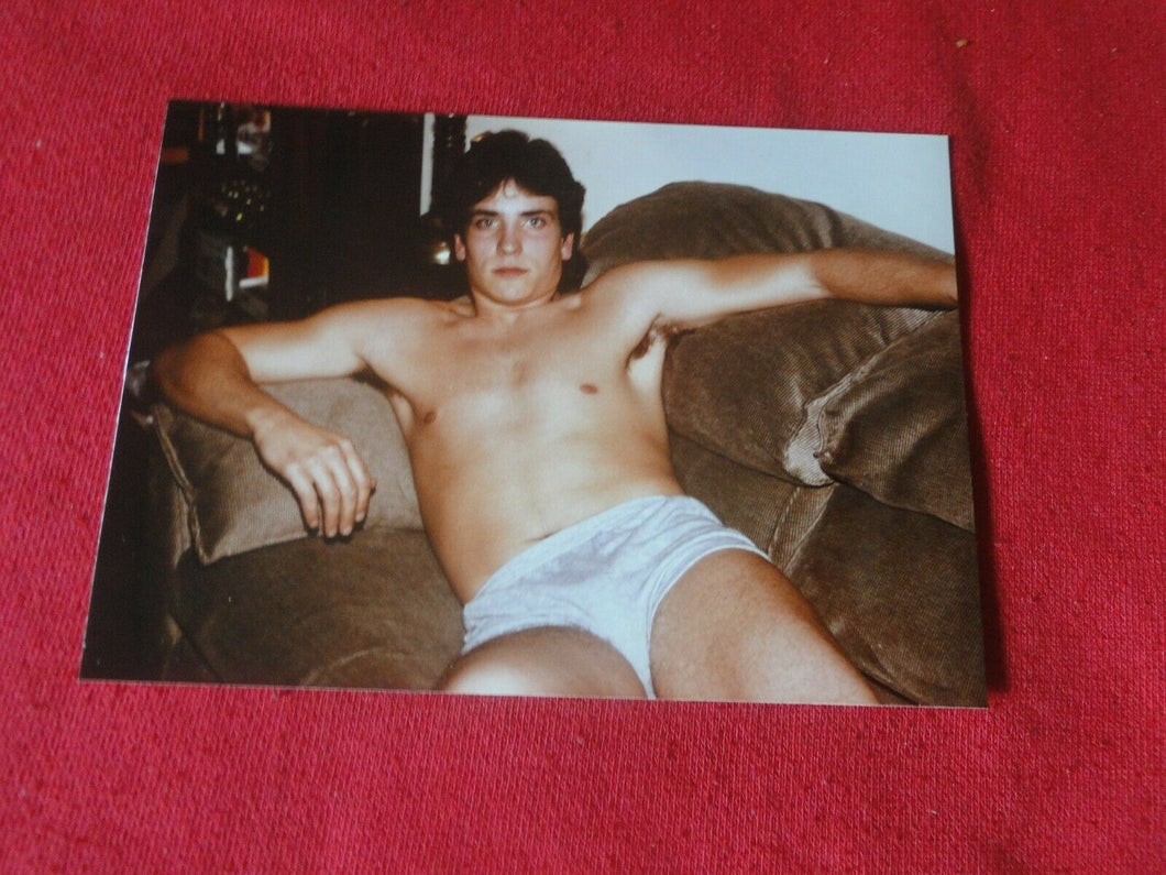 Vintage 18 Year Old + Gay Interest Chippendale Nude Hot Semi Nude Male Photo A75