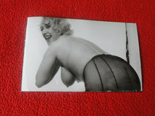 Load image into Gallery viewer, Vintage Original Nude Large Breasted Woman Erotic Pinup Silver Gelatin Photo  K
