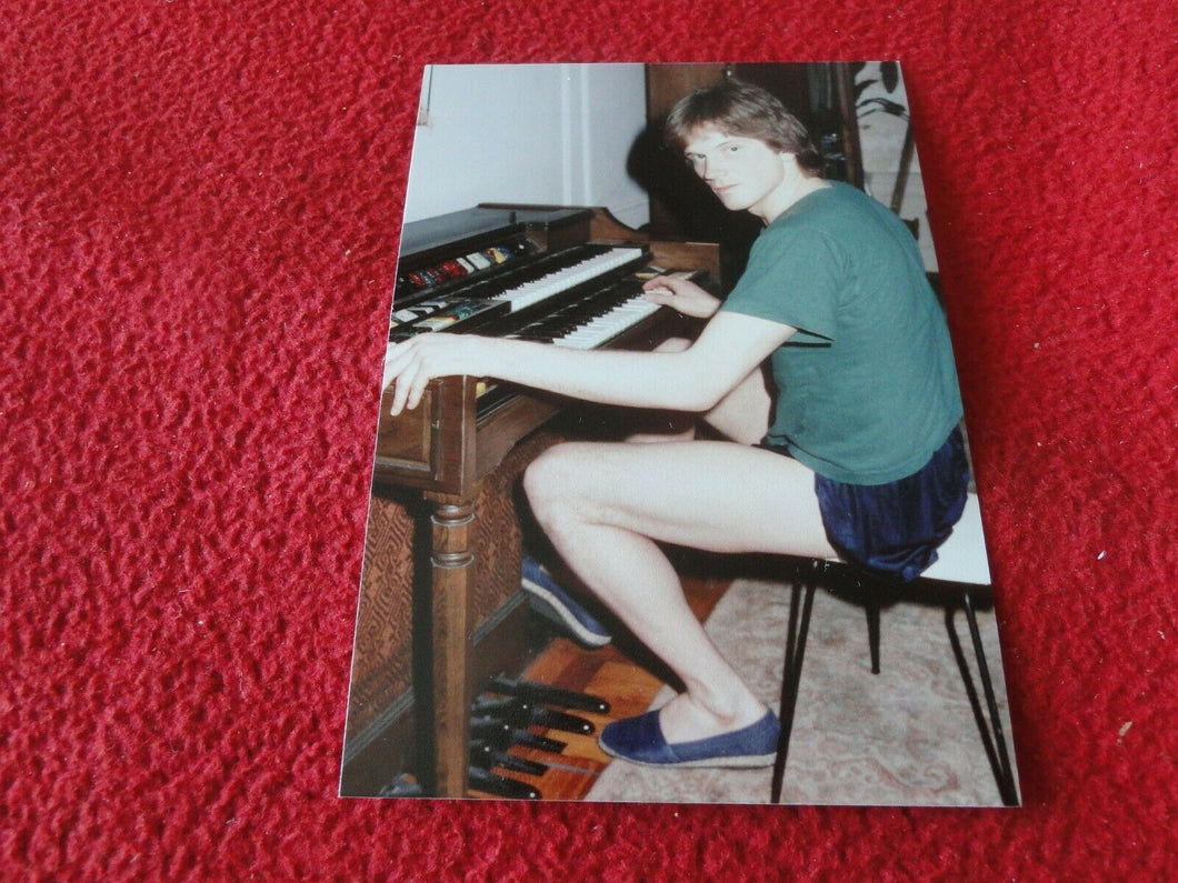 Vintage 18 Year Old + Gay Interest Hot Erotic Sexy Semi Nude Male Photo     B92P