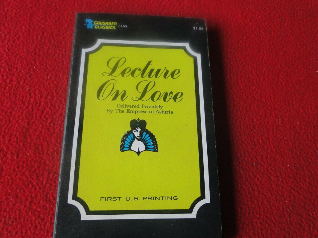 Vintage Sexy Erotic Adult Paperback Book Lecture On Love 5