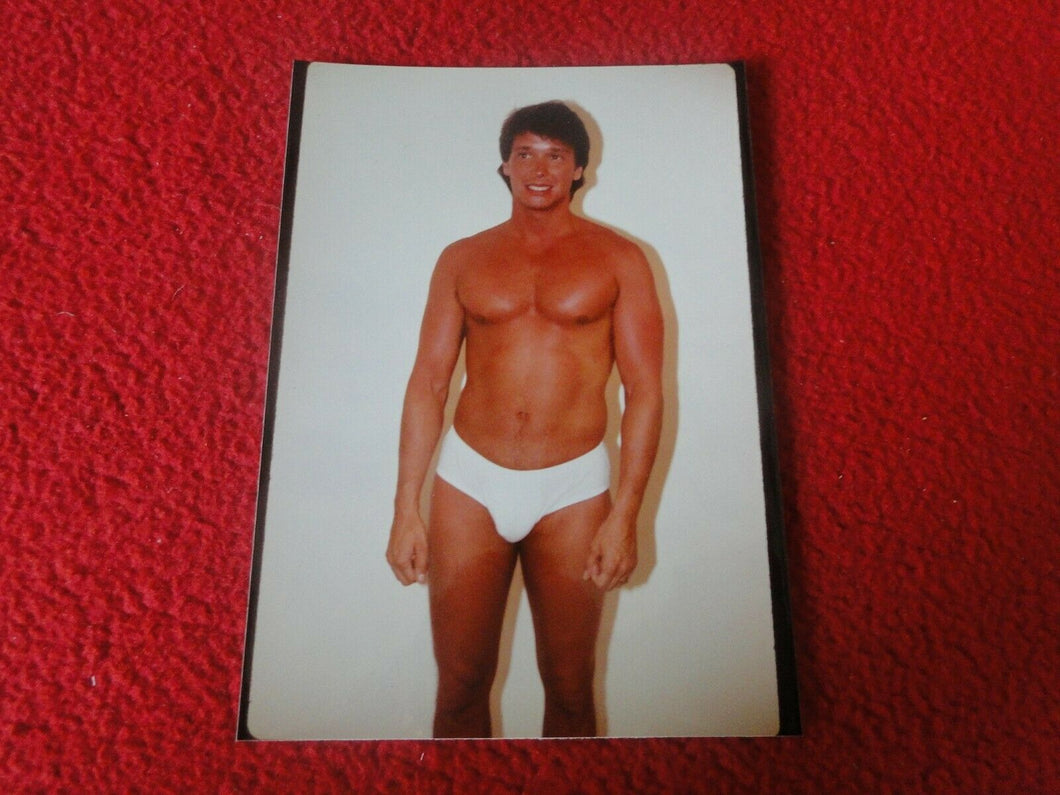 Vintage 18 Year Old + Gay Interest Chippendale Nude Hot Semi Nude Male Photo A61