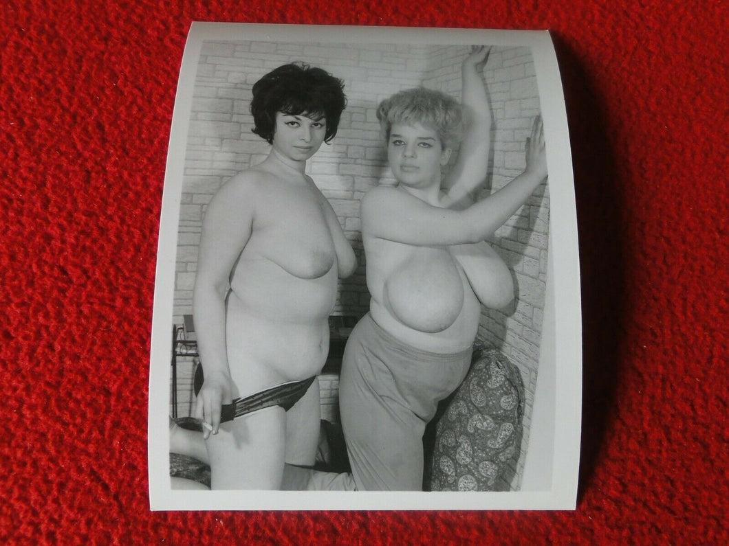 Vintage Nude Sexy Woman  Adult Pinup Silver Gelatin 5 x 4 Photo     A61