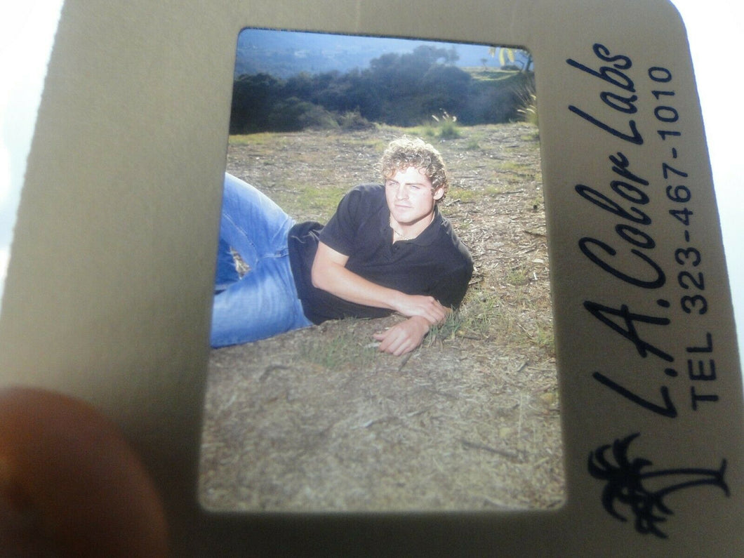 VINTAGE 35MM SLIDE MALE GAY INTEREST BEEFCAKE MUSCLE SEMI NUDE HOT BUFF CC1