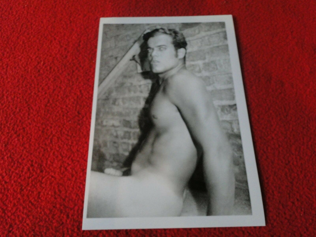 Vintage 18 Year Old + Gay Interest Nude Erotic Sexy Hot Hung Male Photo      D6d