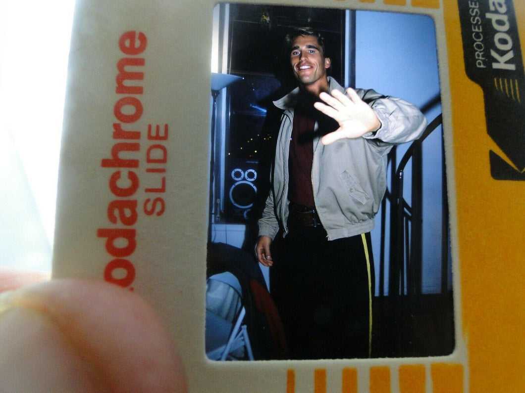 VINTAGE 35MM SLIDE MALE GAY INTEREST BEEFCAKE MUSCLE SEMI NUDE HOT BUFF EK7