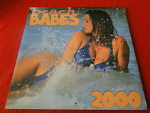 Load image into Gallery viewer, Vintage Large Semi-Nude Pinup Wall Calendar SEALED 12 x12 2000 Beach Babes     C
