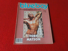 Load image into Gallery viewer, Vintage Adult Erotic Sexy Magazine Gay Interest Blueboy August 1990           DI
