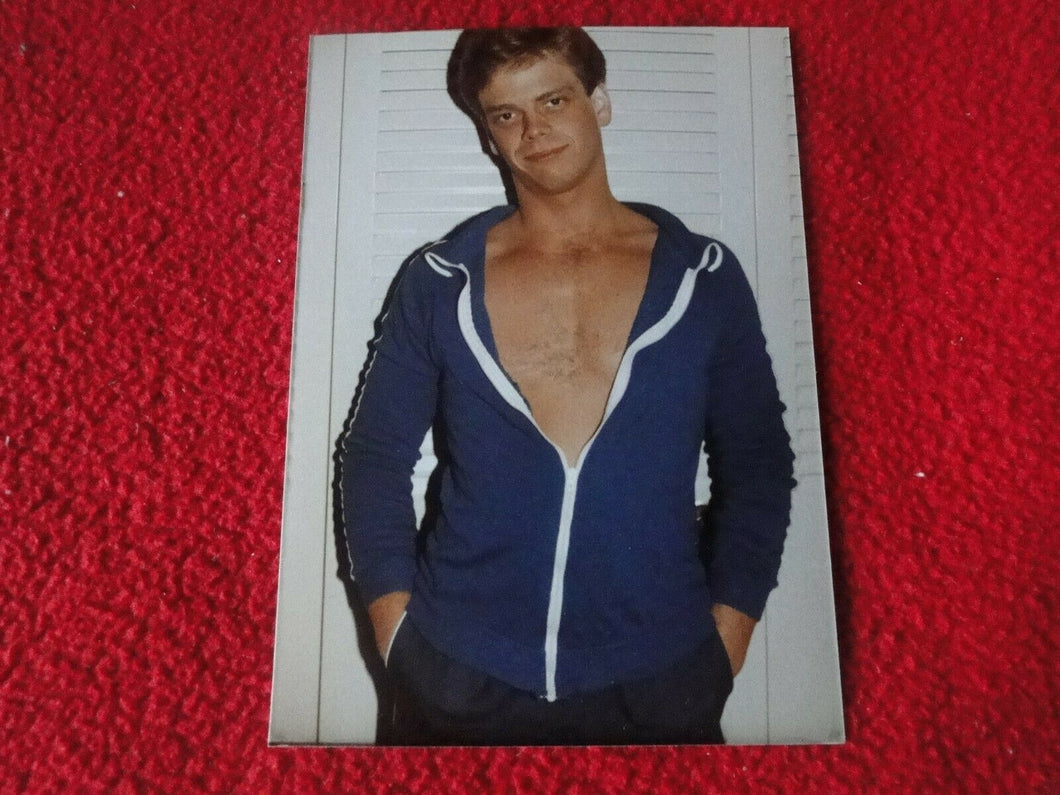 Vintage 18 Year Old + Gay Interest Chippendale Muscle Semi Nude Male Photo   B91