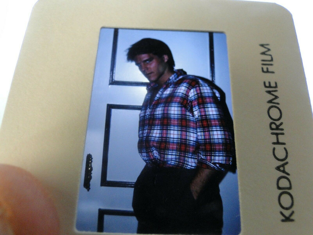 VINTAGE 35MM SLIDE MALE GAY INTEREST BEEFCAKE MUSCLE SEMI NUDE HOT BUFF CC3