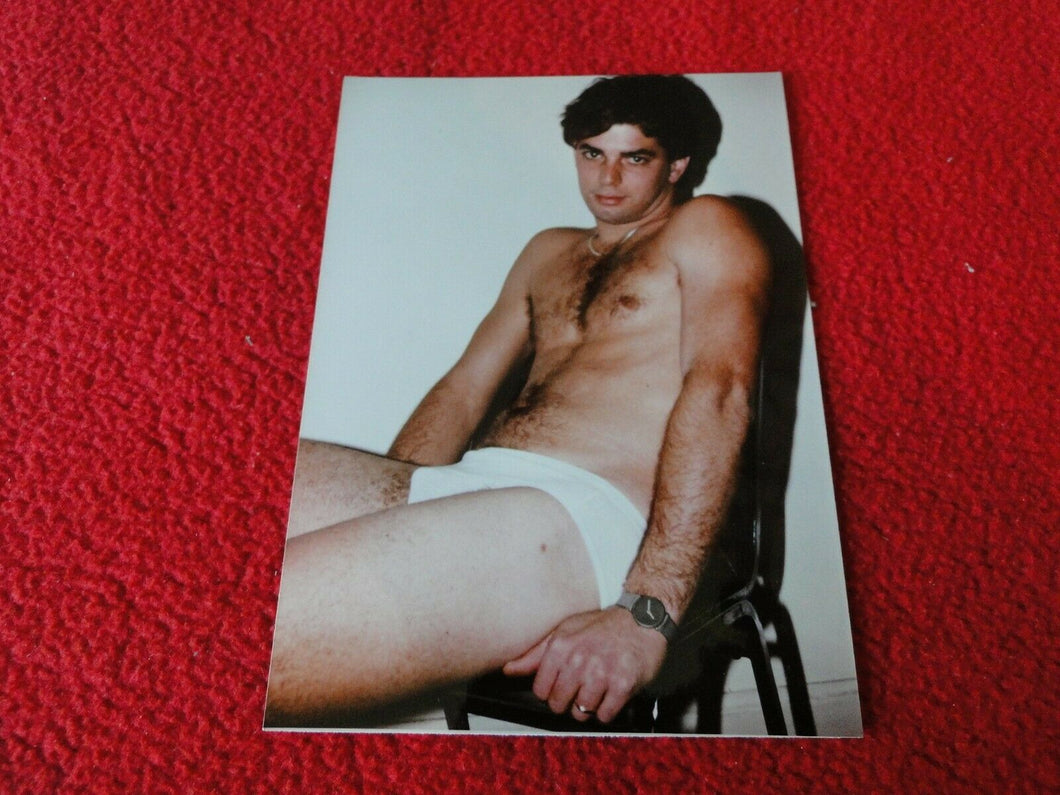 Vintage 18 Year Old + Gay Interest Chippendale Nude Hot Semi Nude Male Photo B16