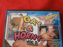 Load image into Gallery viewer, Vintage 18 Y.O. + Adult Erotic Gay Porn DVD Gay &amp; Horny Vol. 2   P58
