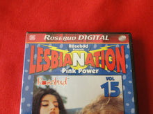 Load image into Gallery viewer, Vintage Adult Porn XXX Erotic DVD Movie Lesbian Nation Pink Power Vol. 15  P58
