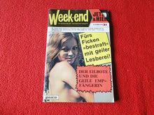 Load image into Gallery viewer, Vintage Nude Erotic Sexy Adult Magazine Weekend Scandinavian        P76
