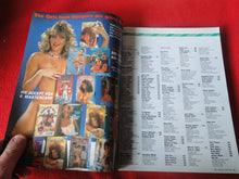 Load image into Gallery viewer, Vintage Nude Erotic Sexy Adult Magazine Adam Film World Guide 1988 Directory Adult Films P80
