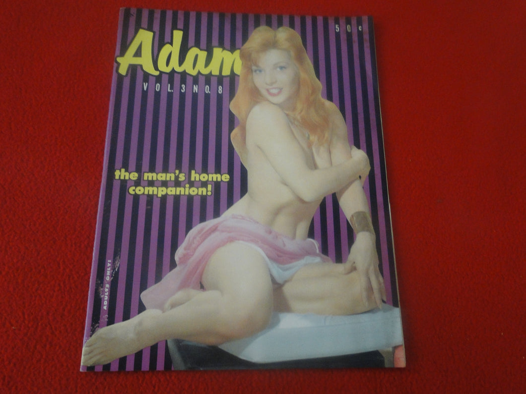 Vintage 18 Y. O. + Sexy Erotic Adult Men's Magazine Adam 1959      P57
