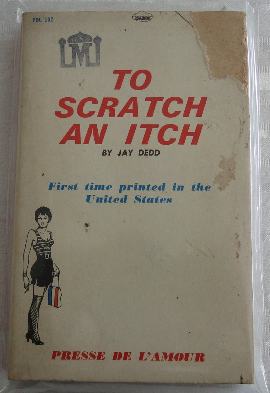 Vintage Adult Paperback Novel/Book To Scratch An Itch
